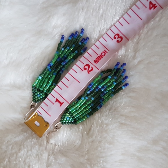 Donating profits to Indian Residential School Survivors Society -Beaded Earrings - Picture 5 of 7